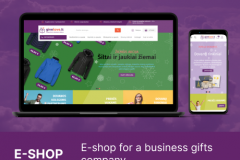 Website for a business gifts company